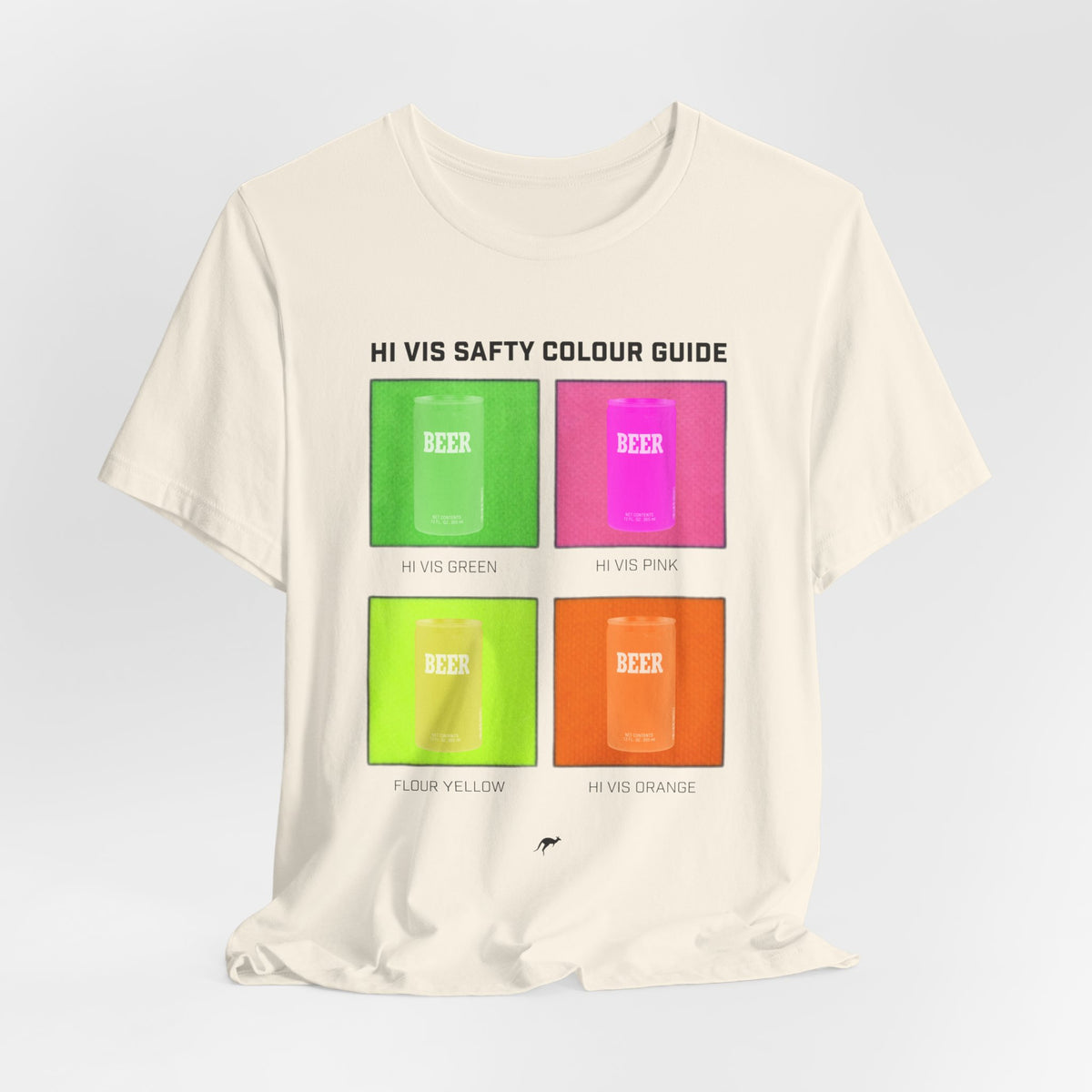 Hi Vis Safety Colour Guide Tee
