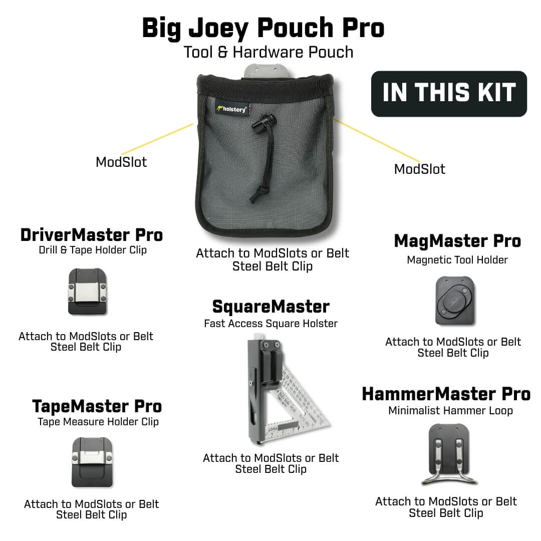 Carpenter Tool Holster Kit