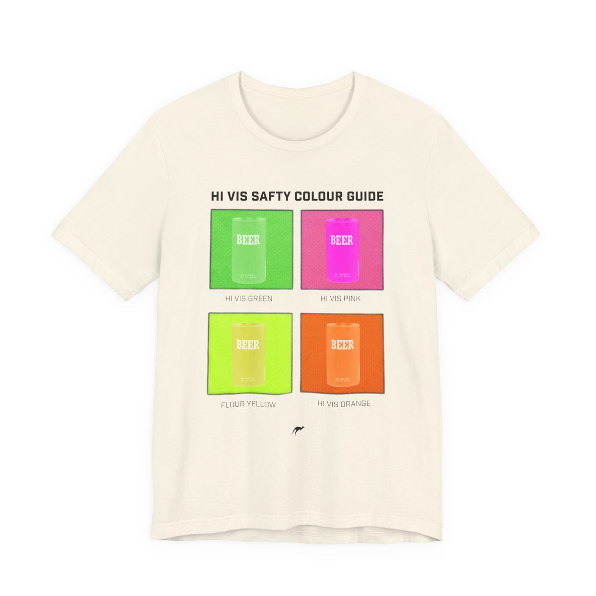 Hi Vis Safety Colour Guide Tee