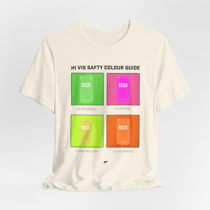 Hi Vis Safety Colour Guide Tee