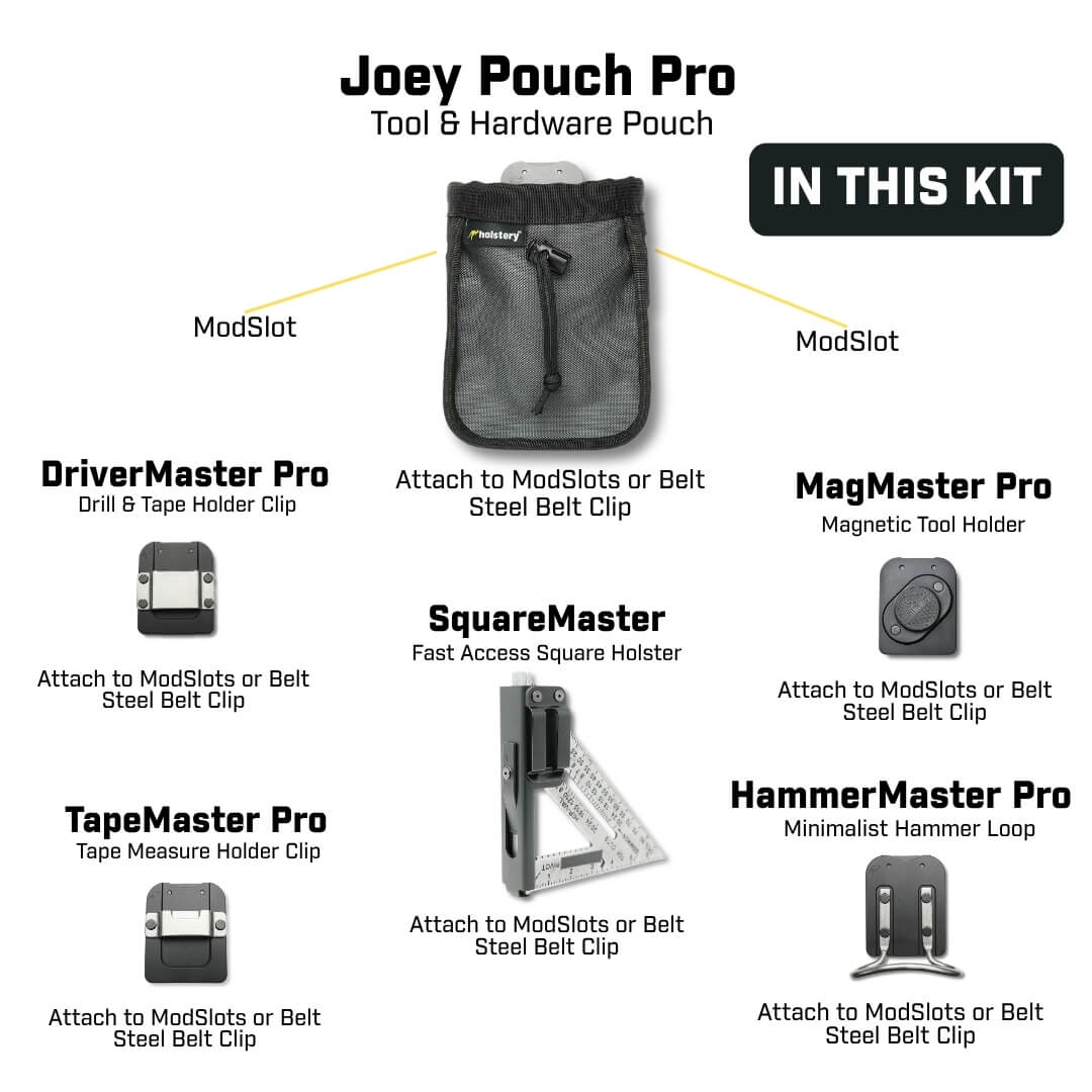 Carpenter Tool Holster Kit