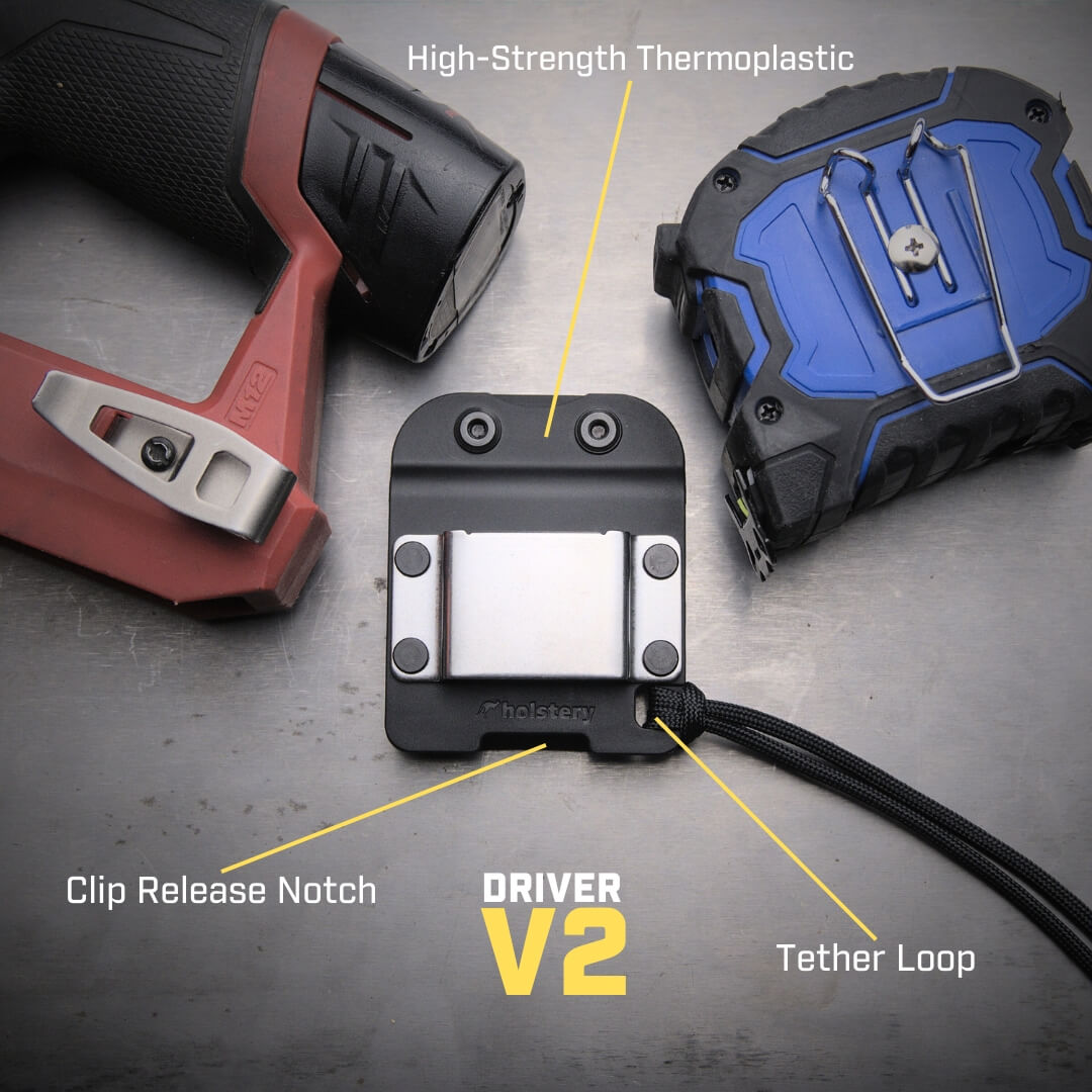 DriverMaster V2 | Clip-On Drill Holster