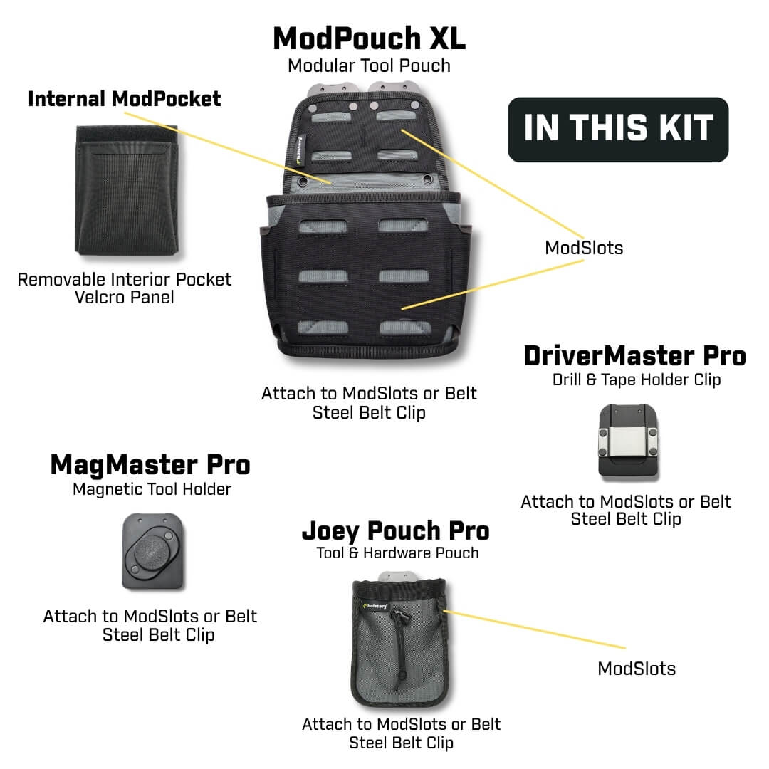 Electrician Tool Pouch Kit