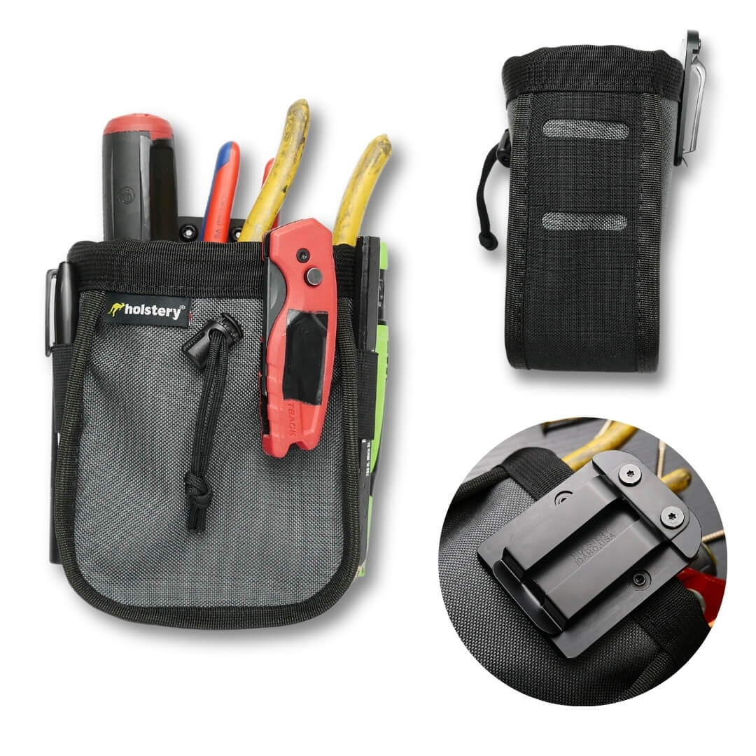 Holstery Joey Pouch pro 、ダブルバレルマーカーホルダー Joey Pouch | Clip-On Tool & Hardware Pouch – Available in United
