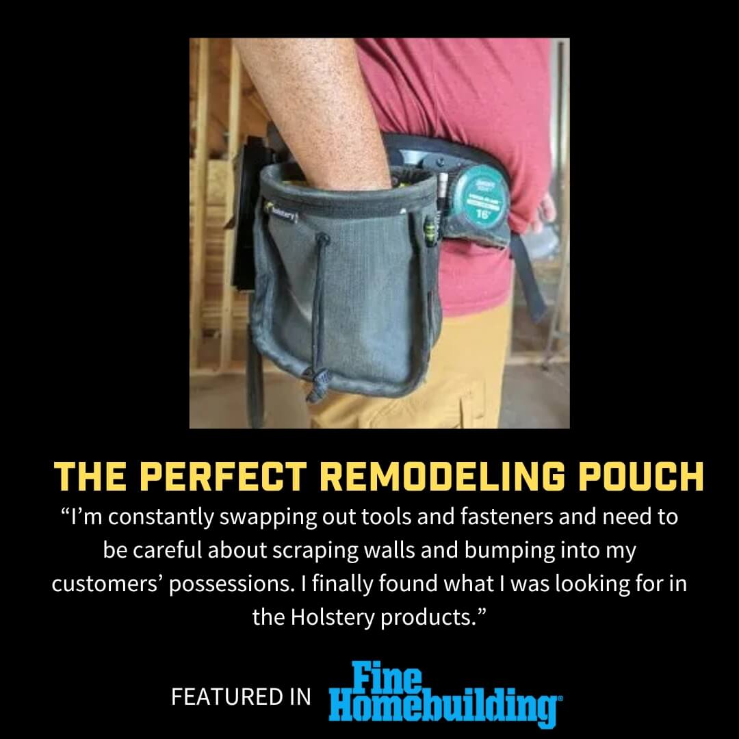 Joey Pouch Pro | Clip-On Tool & Hardware Pouch