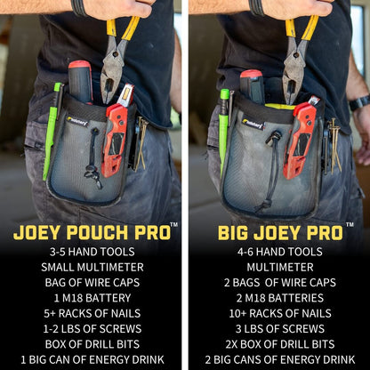 Joey Pouch Pro | Clip-On Tool & Hardware Pouch