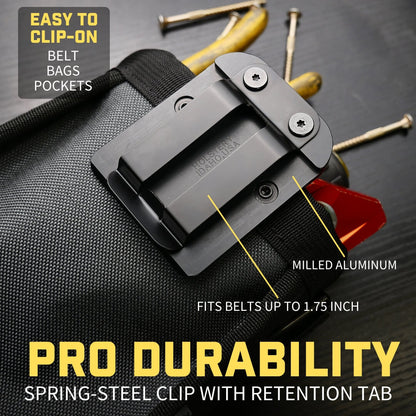 Joey Pouch Pro | Clip-On Tool & Hardware Pouch