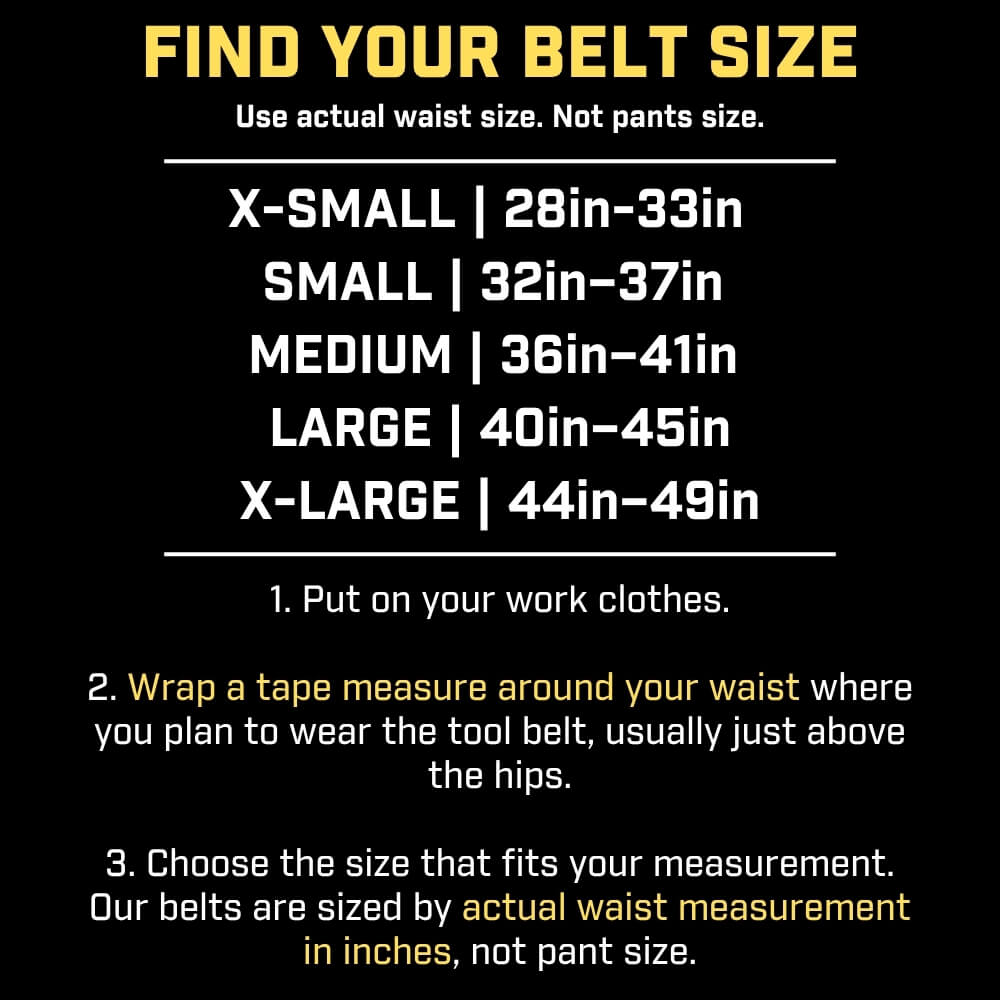 ModBelt HD | Padded Modular Tool Belt
