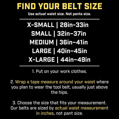 ModBelt HD | Padded Modular Tool Belt