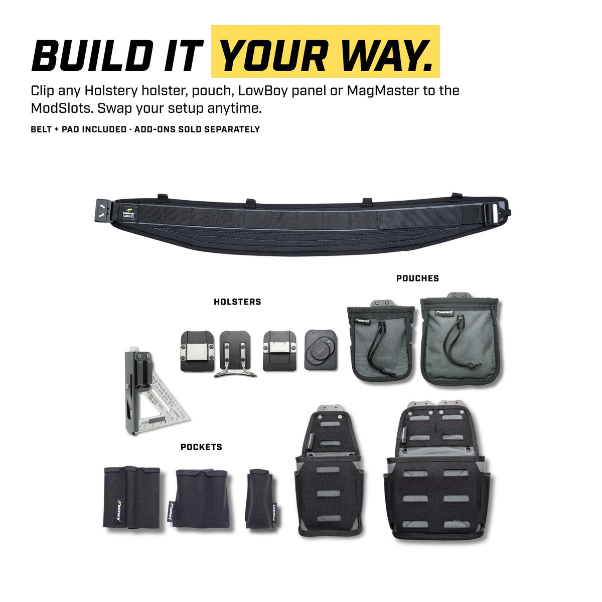 ModBelt HD | Padded Modular Tool Belt