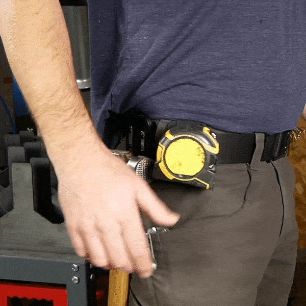 TapeMaster Pro ClipOn Tape Measure Holster Holstery